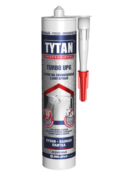 Силиконовый герметик Tytan UPG TURBO, черный, картридж, 280 мл