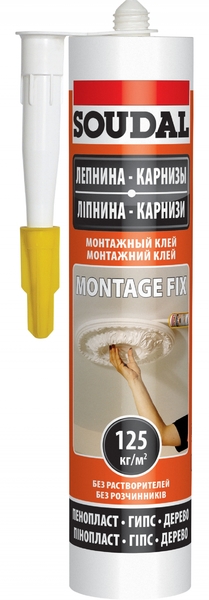 Монтажный клей Soudal 50A Montage Fix, 280 мл