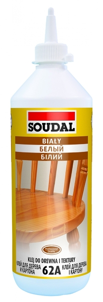 Клей для дерева Soudal 62A, 250 мл